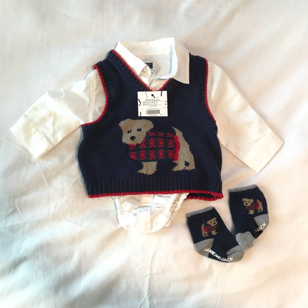 Janie and Jack matching set